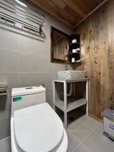 Koupelna v ubytování Ngọc Vy House Dalat