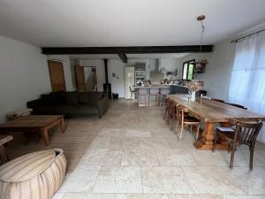 Χώρος καθιστικού στο Maison Provençale à Eguilles