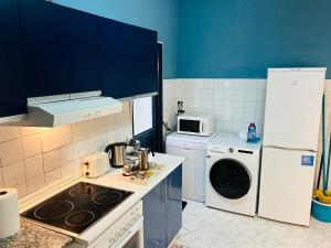 Kuchyň nebo kuchyňský kout v ubytování Apartment Lugo Rooms