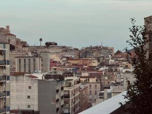 Nespecifikovaný výhled na destinaci Cagliari nebo výhled na město při pohledu z penzionu