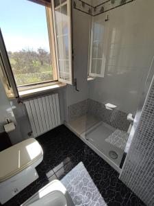 Koupelna v ubytování Contrada Macchia B&B