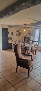 Posezení v ubytování Maison de montagne en pleine nature face au Mont Valier