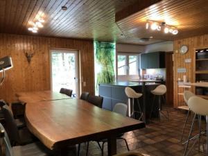 Kuchyň nebo kuchyňský kout v ubytování Chalet BERGglück Willingen - Nähe Skilifte