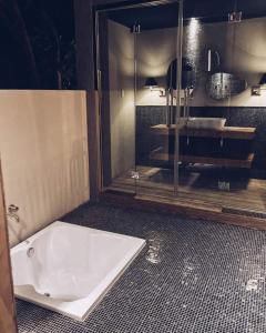 Koupelna v ubytování Taitung Tianqing Youth B&B