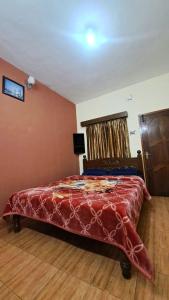 Postel nebo postele na pokoji v ubytování SoNa holidays Inn