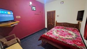 TV a/nebo společenská místnost v ubytování SoNa holidays Inn