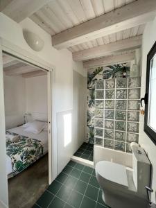 Koupelna v ubytování MAYANA SICILY - The suites