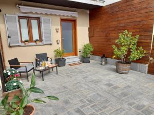 Zahrada ubytování B&B ai SILIO