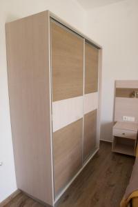 A bed or beds in a room at Seaside Studios Kirania