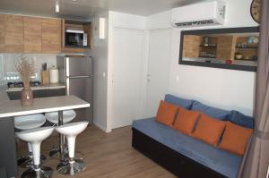 Kuchyň nebo kuchyňský kout v ubytování Mobile home - EXCLUSIVE