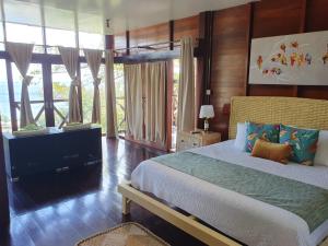 Green Fig Resort & Spa客房内的一张或多张床位
