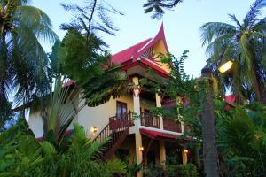 Zahrada ubytování Palm Village