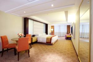 Voodi või voodid majutusasutuse Casa Real Hotel toas