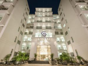 a view of the lobby of a building at 1,2 & 3 BHK Luxury Apartments at Zameen Opal in Lahore