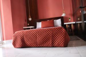 Een bed of bedden in een kamer bij Casa 2