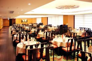 Restoran või mõni muu söögikoht majutusasutuses Casa Real Hotel