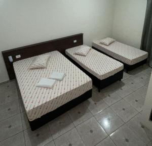 Кровать или кровати в номере Hotel Patriarca