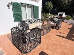 Ein Sitzbereich in der Unterkunft Villa Cecylia