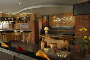The lounge or bar area at Vamana Resort - CHSE Certified