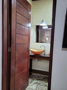 Casa Meu Cantinho的一间浴室