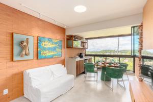 Ruang duduk di Eco Resort Praia dos Carneiros