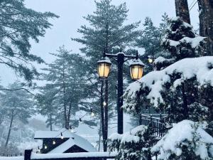 Byeoldeul-ui Gichim Pension durante l'inverno
