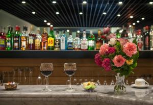 Nápoje v ubytování Hotel Rex