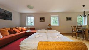 Χώρος καθιστικού στο Chalet am Berg Turracher Höhe Natur & Ski