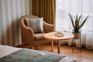 Hotel Auszeit St Lambrecht的休息区