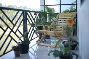 Balkon lub taras w obiekcie Paddyfield Inn