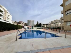 The swimming pool at or close to Las Palomas Beach