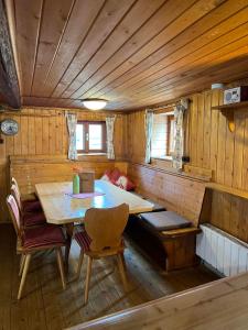 Posedenie v ubytovaní Sepplhütte