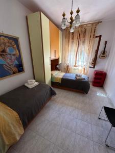 Postel nebo postele na pokoji v ubytování Appartamento Annesca - Delta del Po