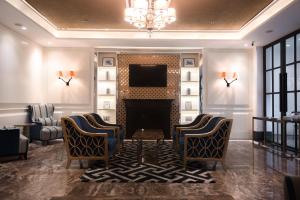 Area soggiorno di The Mirah Hotel Bogor