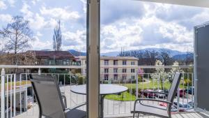 Nespecifikovaný výhled na hory nebo výhled na hory při pohledu z apartmánu