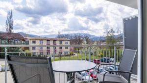 Nespecifikovaný výhled na hory nebo výhled na hory při pohledu z apartmánu
