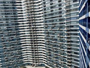 a large building with balconies on the side of it at Zen Japan Oasis Tokyo Tranquility Makati Condo Blazing Fast Internet 300 Mbps in Manila