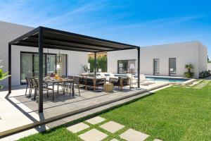 Patio alebo iná vonkajšia časť ubytovania Villa Bonita