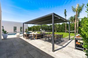 Vonkajšia záhrada v ubytovaní Villa Bonita