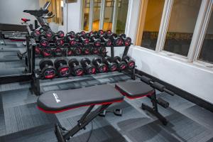 Palestra o centro fitness di The Mirah Hotel Bogor