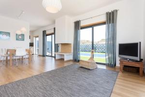 Μια τηλεόραση ή/και κέντρο ψυχαγωγίας στο Villa Nooma