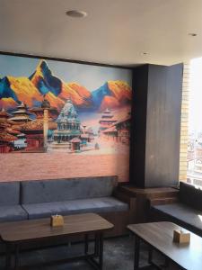 Setusvæði á Dees Boutique Hotel
