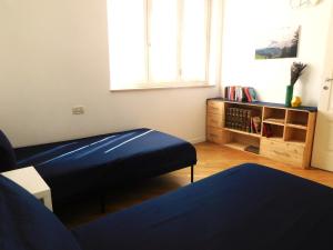 Postel nebo postele na pokoji v ubytování Bologna city centre, living in Lame