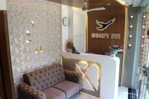 Posezení v ubytování Hotel Comfy Inn