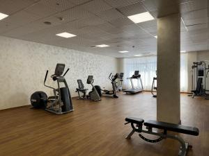 Fitness centrum a/nebo fitness zařízení v ubytování Eighty Eight Deluxe Hotel & Spa