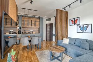 Χώρος καθιστικού στο Helm Apatment&Spa Zlatibor