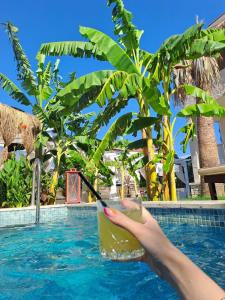 The swimming pool at or close to LONDİA OTEL