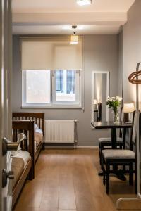 Posezení v ubytování Gar'is Hostel Lviv