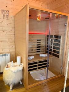 Koupelna v ubytování B&B A L'aise + 37 fotografií