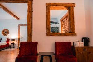 Χώρος καθιστικού στο Hotel Sonnenalm Stuhleck